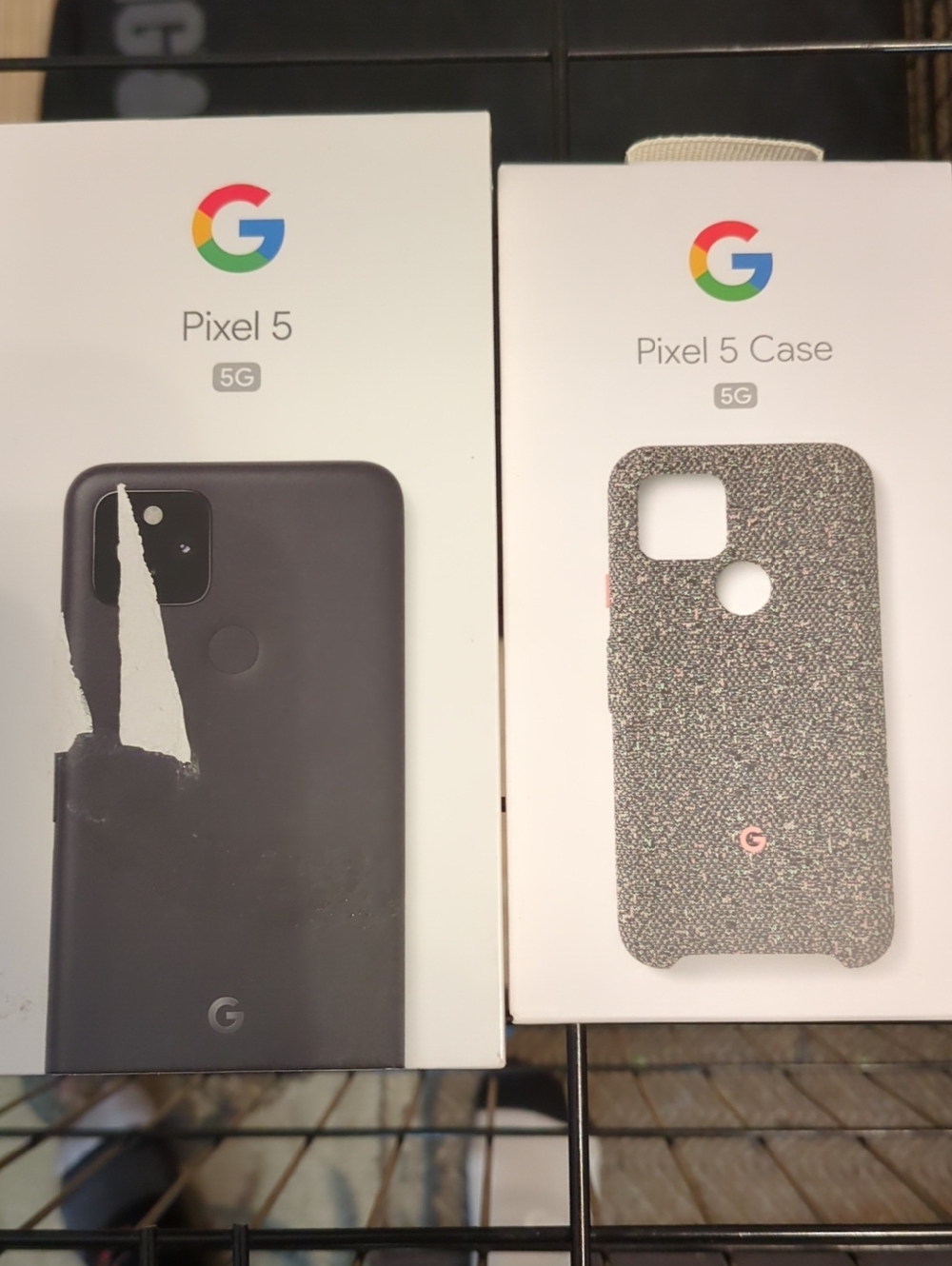 google Pixel 5 Cellphone and Case